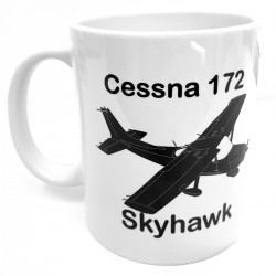 Cana ceramica Cessna 172