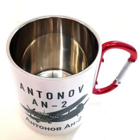 Metal carabiner mug Antonov...