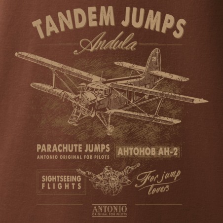 T-Shirt with Biplane...