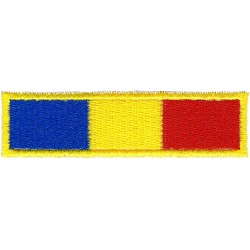 Emblema brodata Tricolor...
