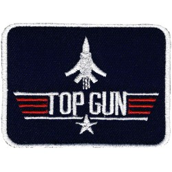 "TOP GUN" Embroidered Patch