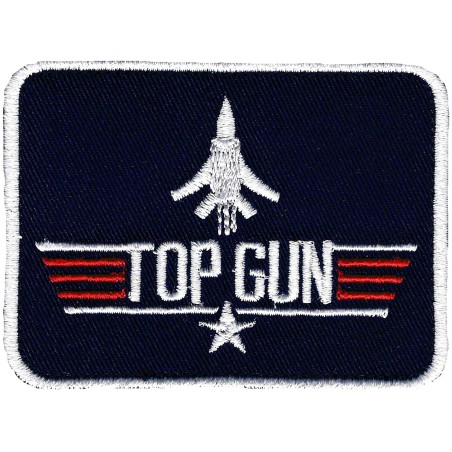Emblema brodata "TOP GUN"