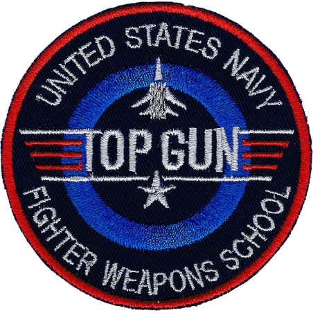 "TOP GUN" US Navy Applique