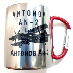 Metal carabiner mug Antonov...
