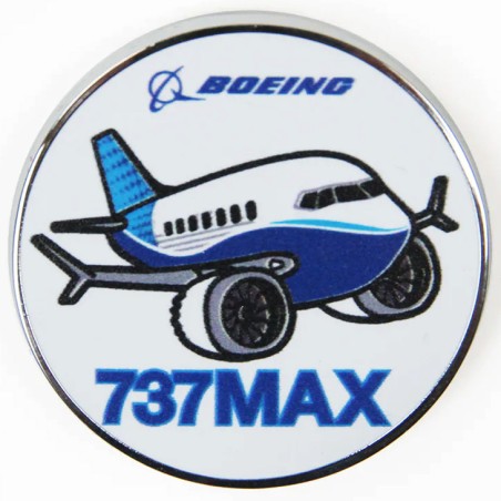 Boeing 737 MAX Pudgy Pin