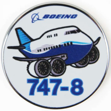 Boeing 747-8 Pudgy Pin