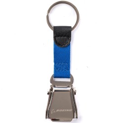 Boeing Seatbelt Keychain