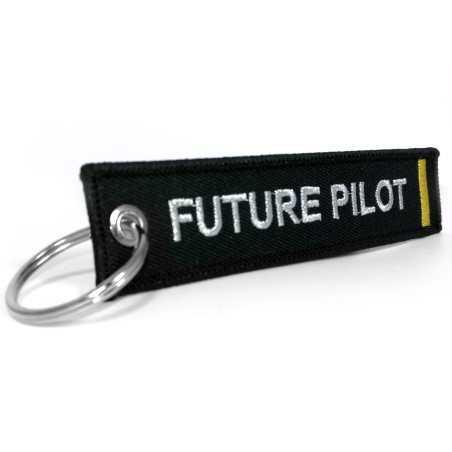 Future Pilot Keyring Gold