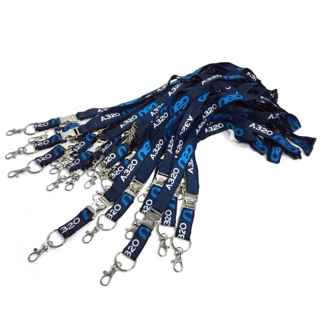 Airbus A320neo woven lanyard