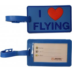 Eticheta bagaj I Love Flying