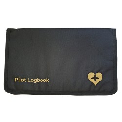 Pilot Logbook Cover - Black...