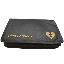 Pilot Logbook Cover - Black...
