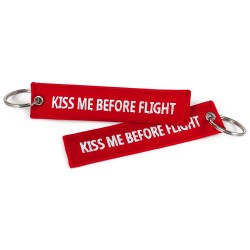 KISS ME BEFORE FLIGHT - RED