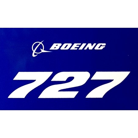 Boeing 727 Blue