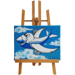 Painting on canvas - Happy...