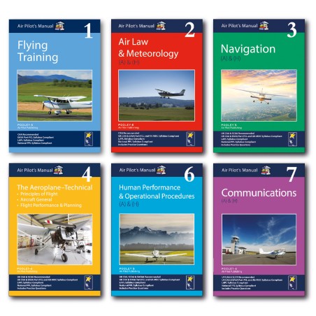 Air Pilots Manual Vol 1-4,...