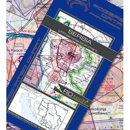 Serbia Harta VFR ICAO...