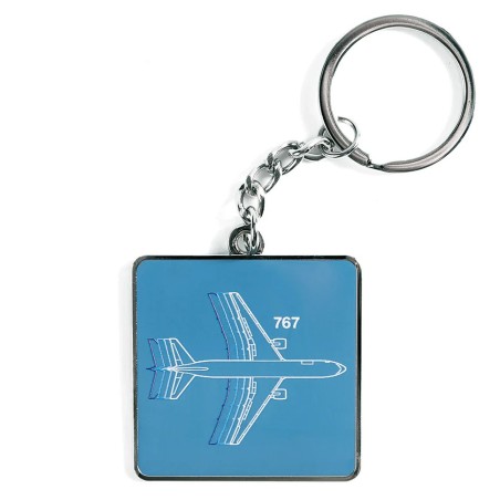 Boeing 767 Motion Keychain