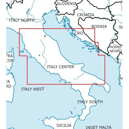 Italy VFR ICAO Chart Rogers...