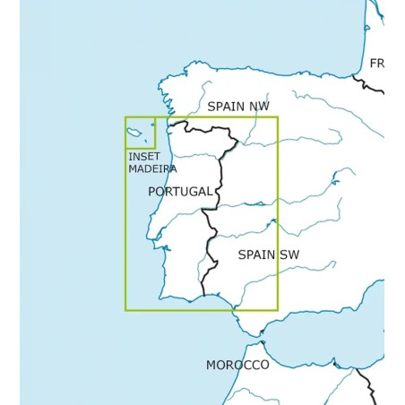 Portugal VFR ICAO Chart...