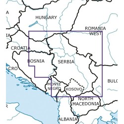 Serbia VFR ICAO Chart...
