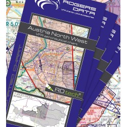 Austria Set 4 harti VFR...