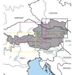 Austria Set 4 harti VFR...