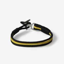 Yellow Blaze Rope Bracelet