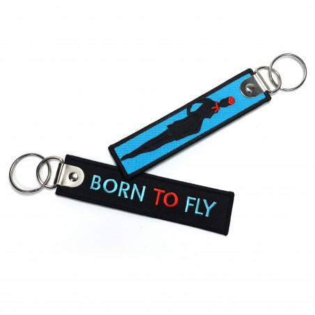 Born To Fly-Embroidered...