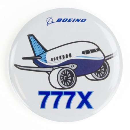 Boeing 777X Pudgy Button