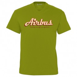 Airbus Tee-shirt V-neck...