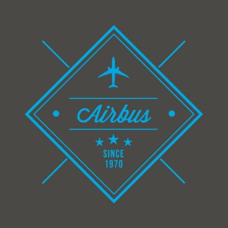Tricou Airbus V-neck "Since...