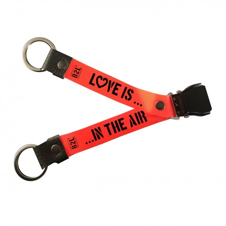Love is... in the Air Keyring