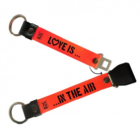 Love is... in the Air Keyring
