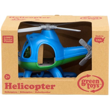 Green Toys Helicopter Blue Top
