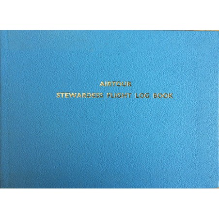 Stewardess Flight Log Book