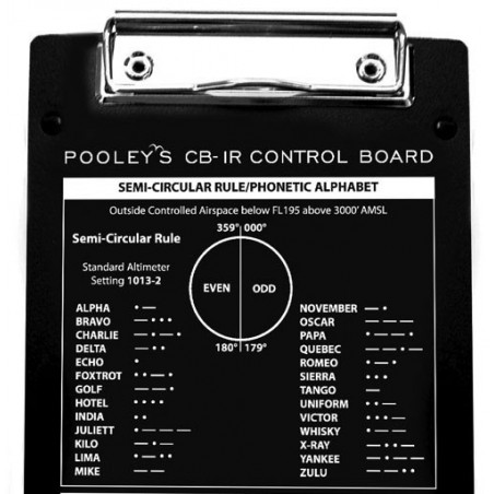 Pooleys CB-1R Rigid Kneeboard