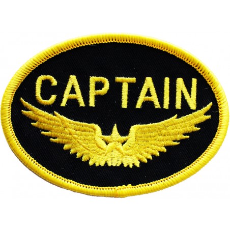 CAPTAIN Embroidered Patch