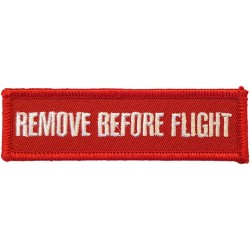 Remove Before Flight Applique