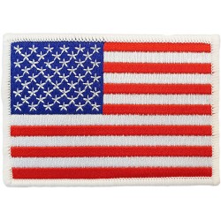 USA Flag Embroidered Patch