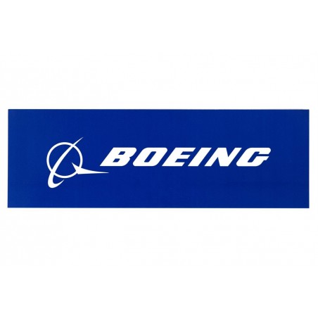 Boeing Blue Signature Sticker